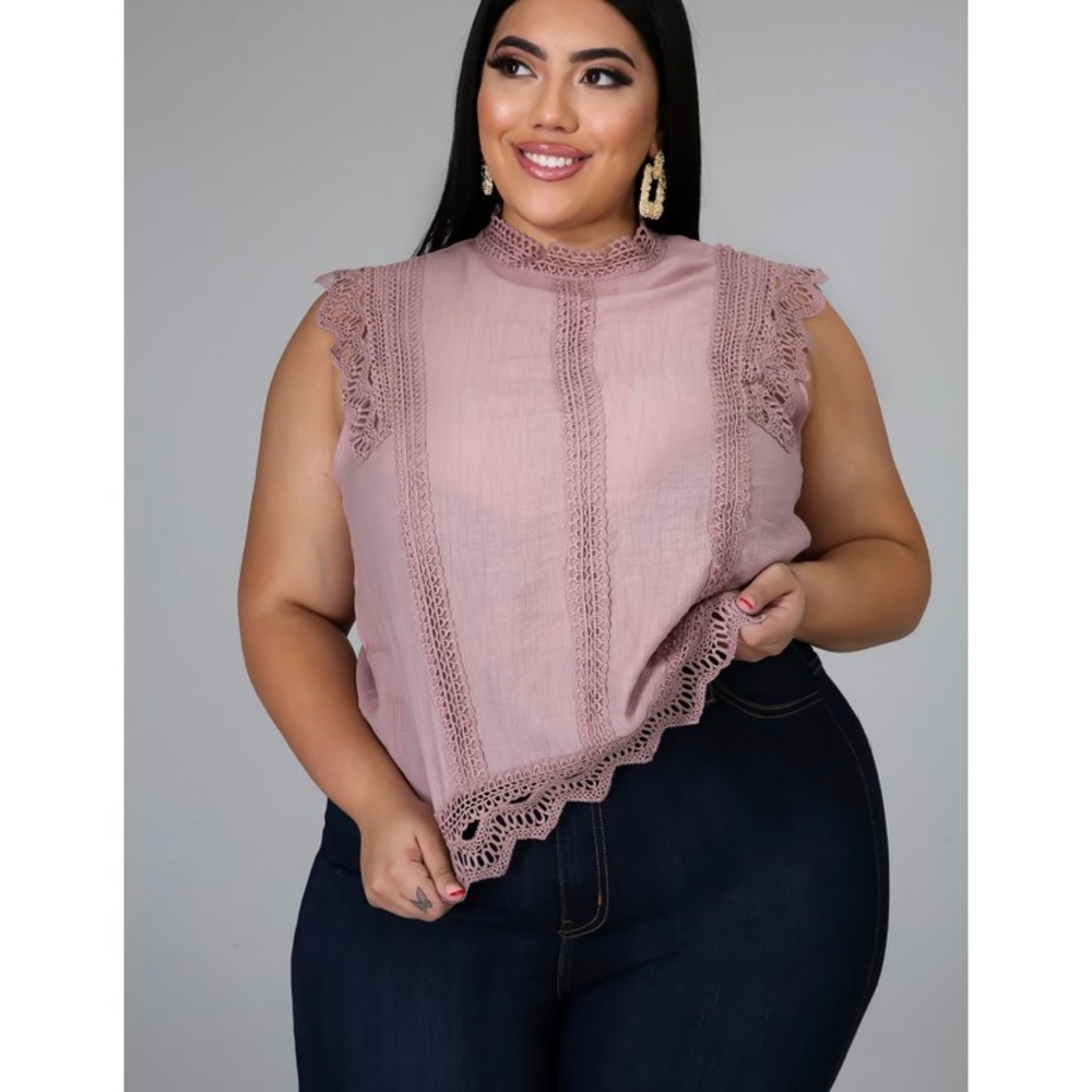 Plus size blouse